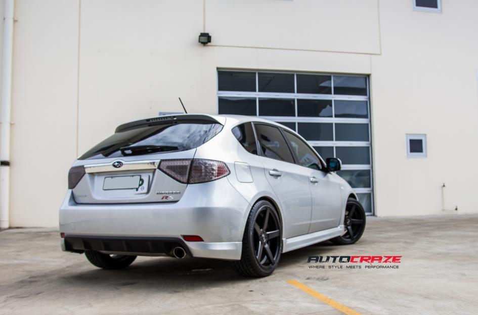 SUBARU IMPREZA R5 SATIN BLACK